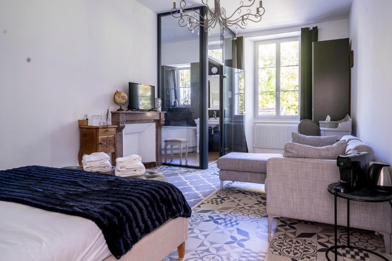 Chateau Des Ayes - Chambres & Suites Saint-Etienne-de-Saint-Geoirs Bagian luar foto